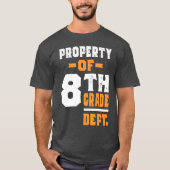 8e graad t-shirt (Voorkant)