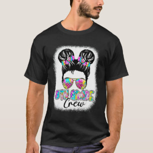 8e graads - en - stuurhutbericht vun Girl - kleurs T-shirt