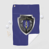 8e infanteriedivisie "Pathfinder"-schild Golfhanddoek (Insitu)