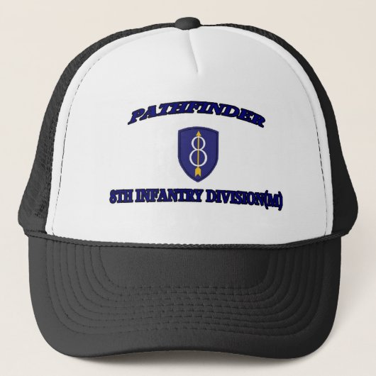 8e infanteriedivisie trucker pet (Voorkant)