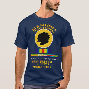 8e Infanteriedivisie w WWI SVC Streamer T-shirt