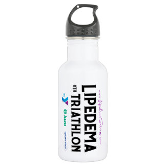 8e jaarlijkse Lipedema Triathlon waterflacon Waterfles