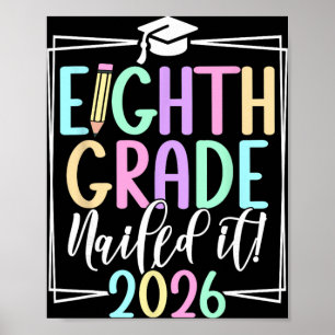 8e klas 2026 afstuderen middelbare school _1 poster