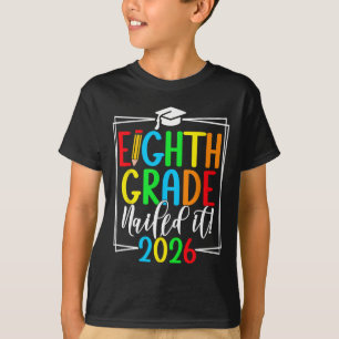 8e klas 2026 afstuderen middelbare school _2 t-shirt