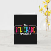 8e klas Afstuderen 2025 Afstuderen Laatste dag Kaart (Gele Bloem)