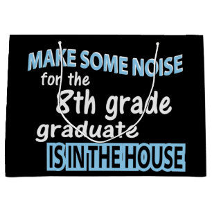 8e klas Afstuderen gefeliciteerd Groot Cadeauzakje