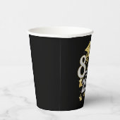 8e klas van 2025 Afstuderen Afstuderen Papieren Bekers (Rechts)