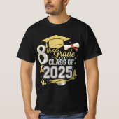 8e klas van 2025 Afstuderen Afstuderen T-shirt (Voorkant)