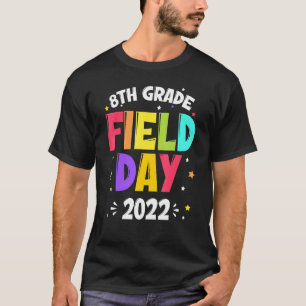 8e klas veldedag 2022 Laat de Spelen Beginnen 5e G T-shirt
