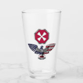 8e legerleider Eagle Glas (Voorkant)