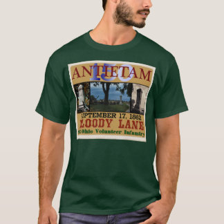 8e Ohio bij Antietam Sesquicentennial T-shirt