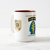 8E PSYOPS BN (ABN) 4E PSYOPS-GROEP TWEEKLEURIGE KOFFIEMOK (Voorkant links)