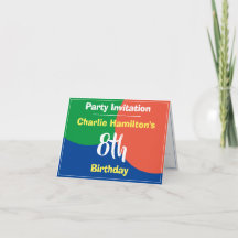 8e uitnodiging op zaterdag