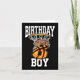 8e verjaardag basketbal 8 jaar oud Kinder cadeau 1 Kaart