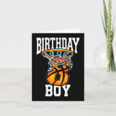 8e verjaardag basketbal 8 jaar oud Kinder cadeau 1 Kaart (Voorkant)