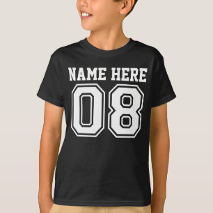 8e verjaardag (naam Kind) T-shirt