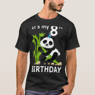 8e verjaardag van de achtste verjaardag van het ou t-shirt