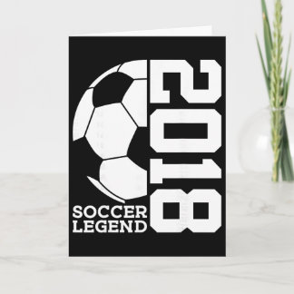 8e verjaardag Voetballegende  Kaart