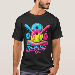 8e verjaardag Zachte Ijs Drip 8 Jaar Oude Meisje T-shirt