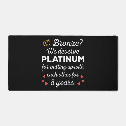 8ème anniversaire Mariage I - Bronze Funny Couple (Recto)