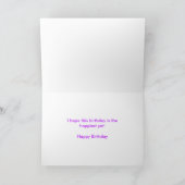 8ème carte d'anniversaire (Intérieur)