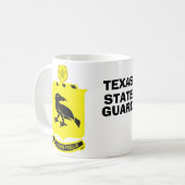 8ème TASSE de GARDE d'ÉTAT du TEXAS de RÉGIMENT (Devant gauche)
