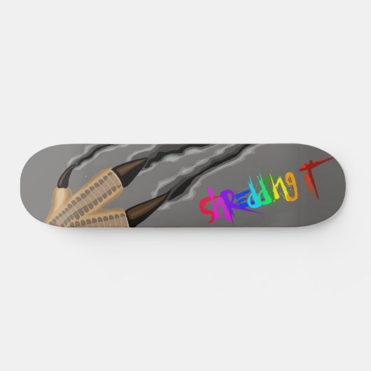 8in SHREDDING IT DECK Skateboard (Horizontaal)