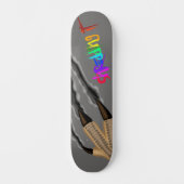 8in SHREDDING IT DECK Skateboard (Voorkant)