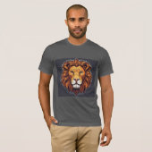 8K Lion Sticker Edition T-shirt (Voorkant volledig)