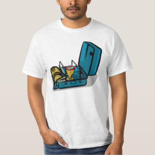 8r Stijl Packaway Drukkachel T-shirt