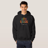 8th Grade Team Retro Groovy Women Happy First Day Hoodie (Voorkant volledig)