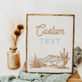 8x10 Aangepast Western teken