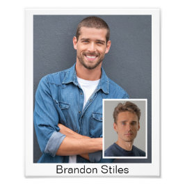 8x10 Acting Hoofdschoten voor het Gieten Vraag | P Foto Afdruk