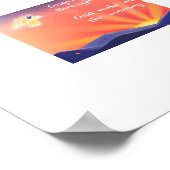 8x10 Afdruk - Nachtelijk gebed van kind Poster (Hoek)