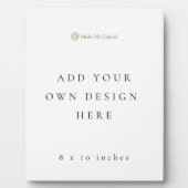 8x10 duimteken fotoplaat (Voorkant)