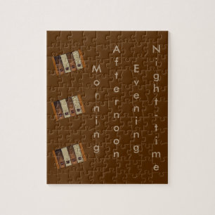 8x10 foto puzzel Anytime Koffie