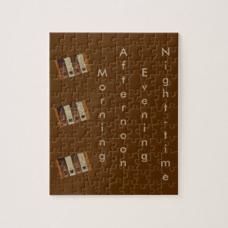 8x10 foto puzzel Anytime Koffie