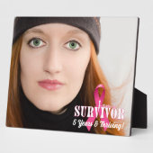 8x10 Fotooverlevenden Borstkanker Fotoplaat (Zijkant)