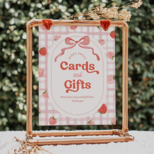 8x10 Inch Berry Kaarten & Geschenken Teken