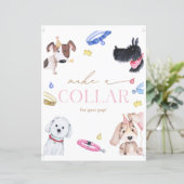 8x10 Maak een hondenhalsband teken (Staand voorkant)