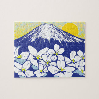 8x10 MT Fuji Puzzle voor kleurenblinden Legpuzzel