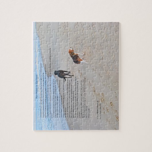 8x10 Photo Puzzle met tin Legpuzzel (Verticaal)