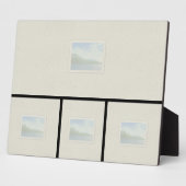 8x10 tablet Plaque met 4 afbeeldingen Fotoplaat (Zijkant)