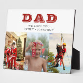 8x10 vaders Dag Kinder Foto Collage Fotoplaat (Zijkant)