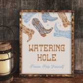 8x10 Westers drinkteken