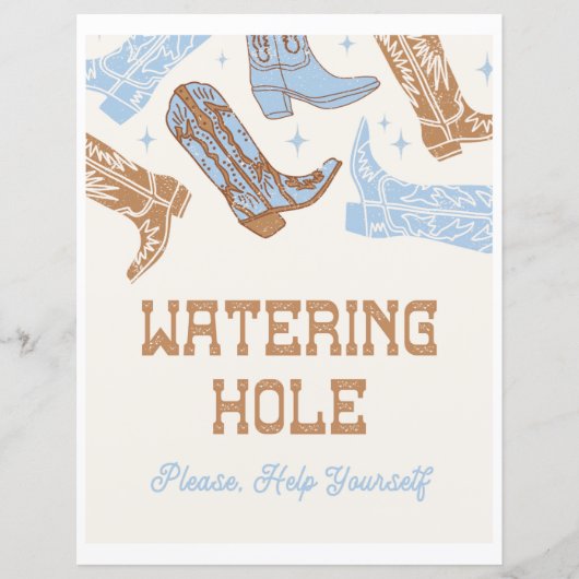 8x10 Westers drinkteken (Voorkant)