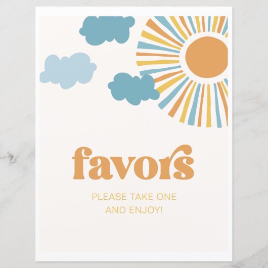 8x10 zon gunsten teken (Voorkant)