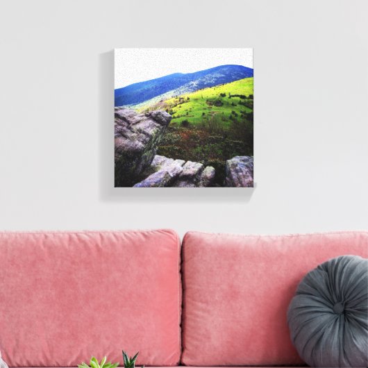 8x8 Canvas - Roan Mountain (Insitu (Woonkamer))