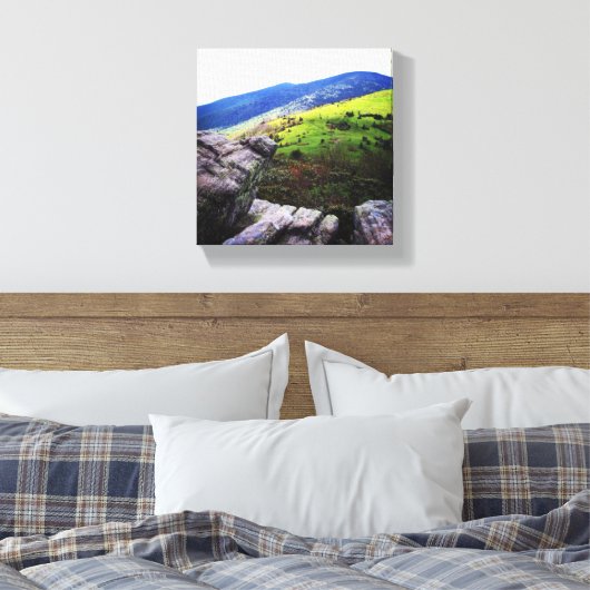 8x8 Canvas - Roan Mountain (Insitu (Slaapkamer))