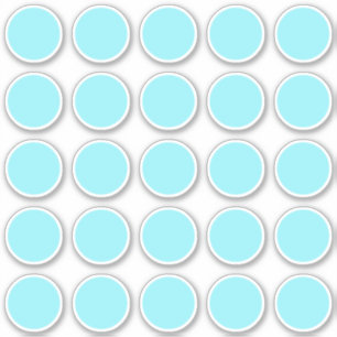 8x8 vel van (25) 1,5" ronde cirkels - Sjabloon Sticker